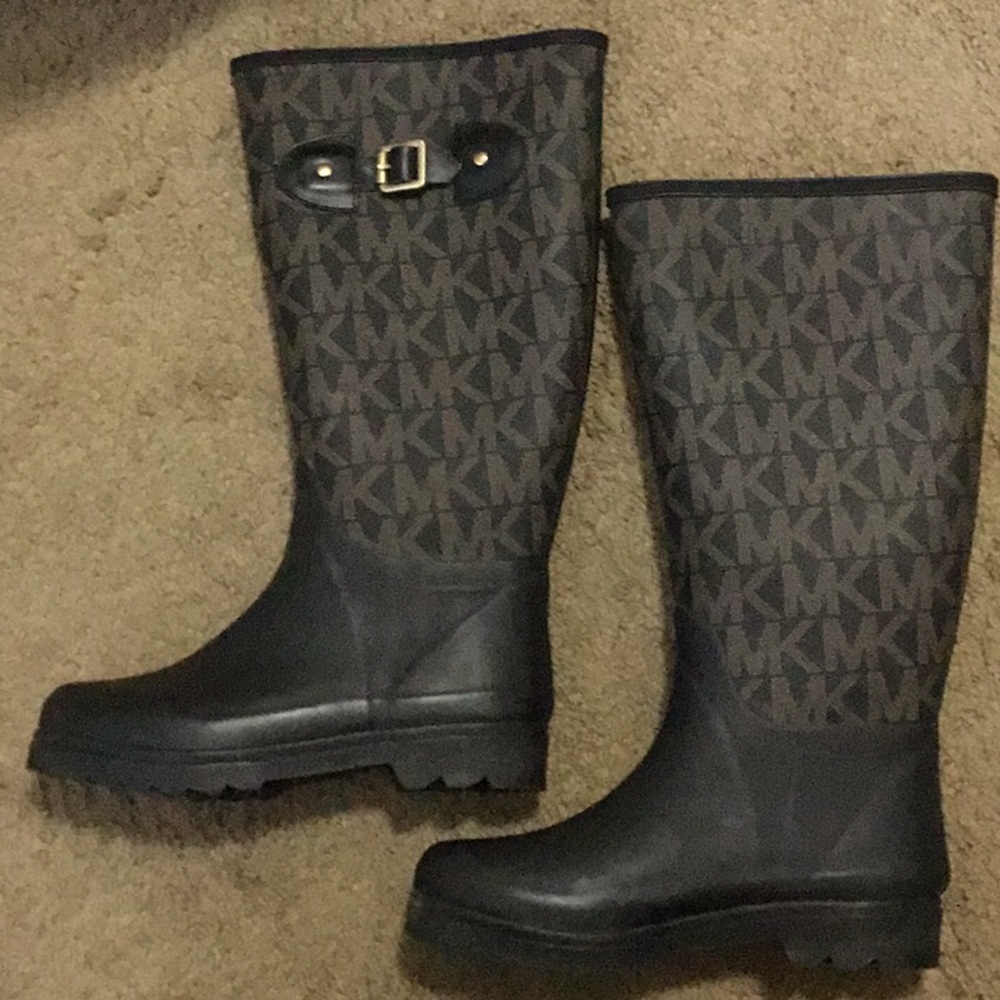 Michael Kors Black Rain boot